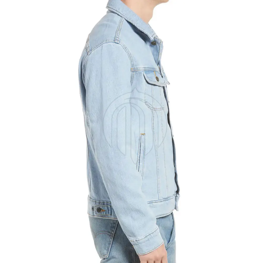 High Quality Made Men Jeans Jackets Lightweight Men Jeans Jackets Custom Design Men Jeans Jackets