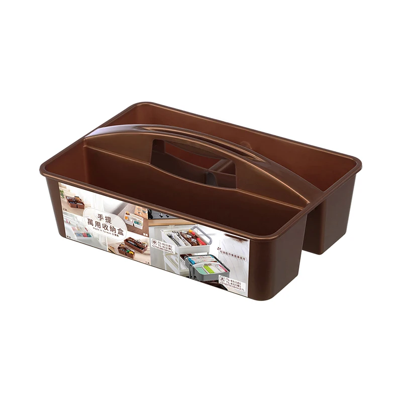 Small Storage Case Tool Box with Handle - White