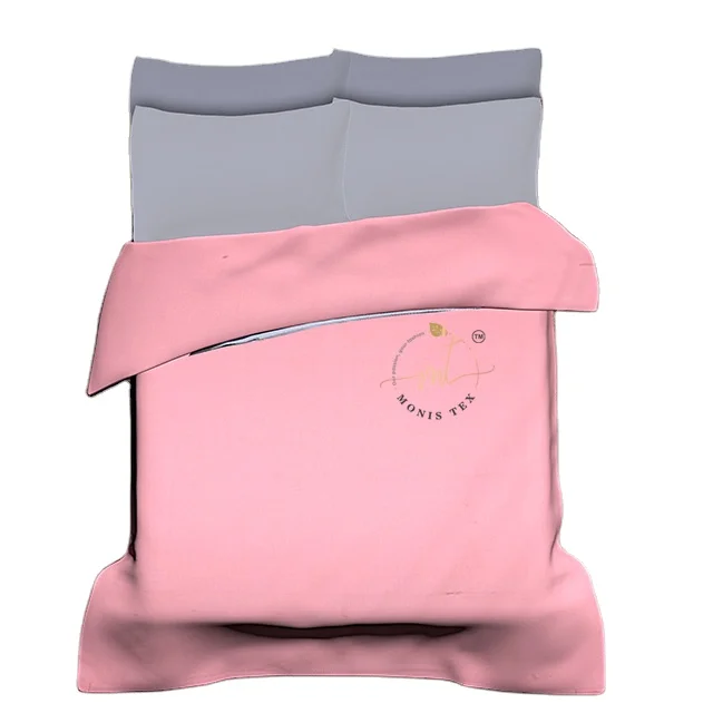 Ручной работы одеяло 100% хлопок твердые окрашенные естественный цвет дома отеля пододеяльник с застежкой-молнией 60x90 дюймов 200TC