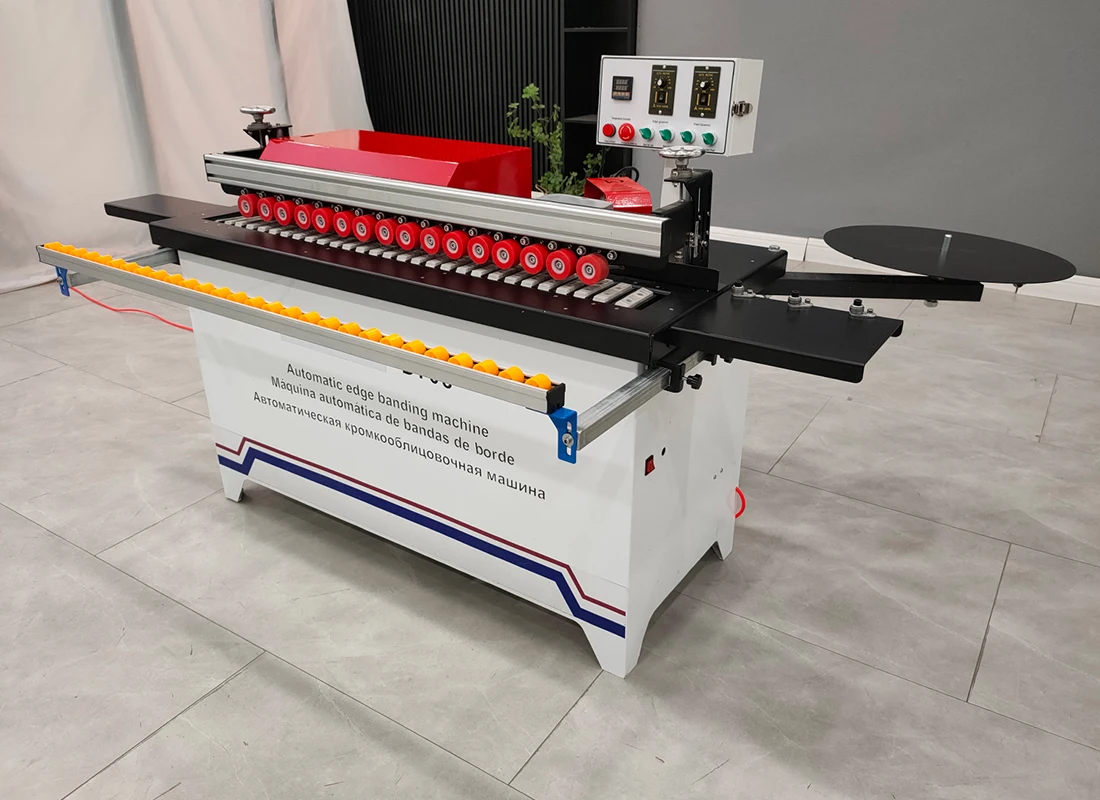 DY08 Straight Automatic Feeding Edge Banding Machine Portable Automatic Edge Bander