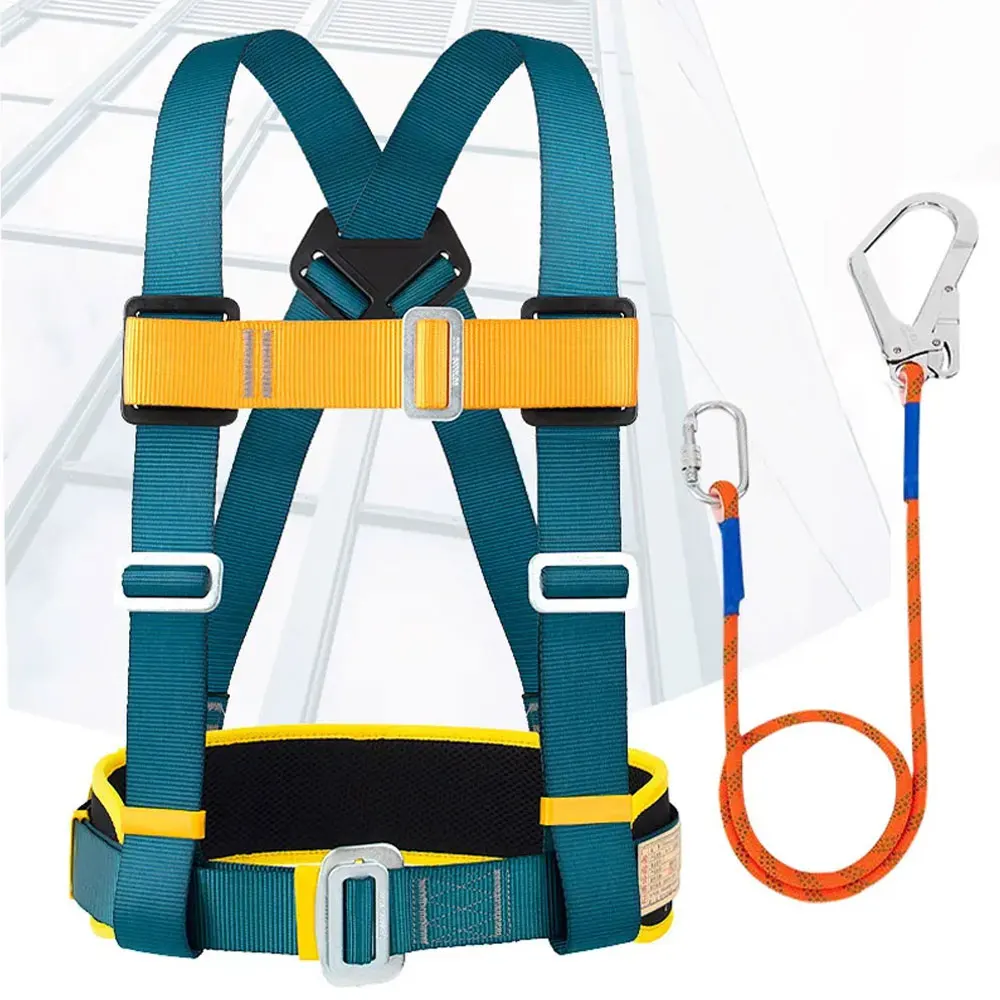 Top Selling Safety Protection Belt Construction Protection Outdoor Harness Safe Rope Highly Elastic Stretchable Strap