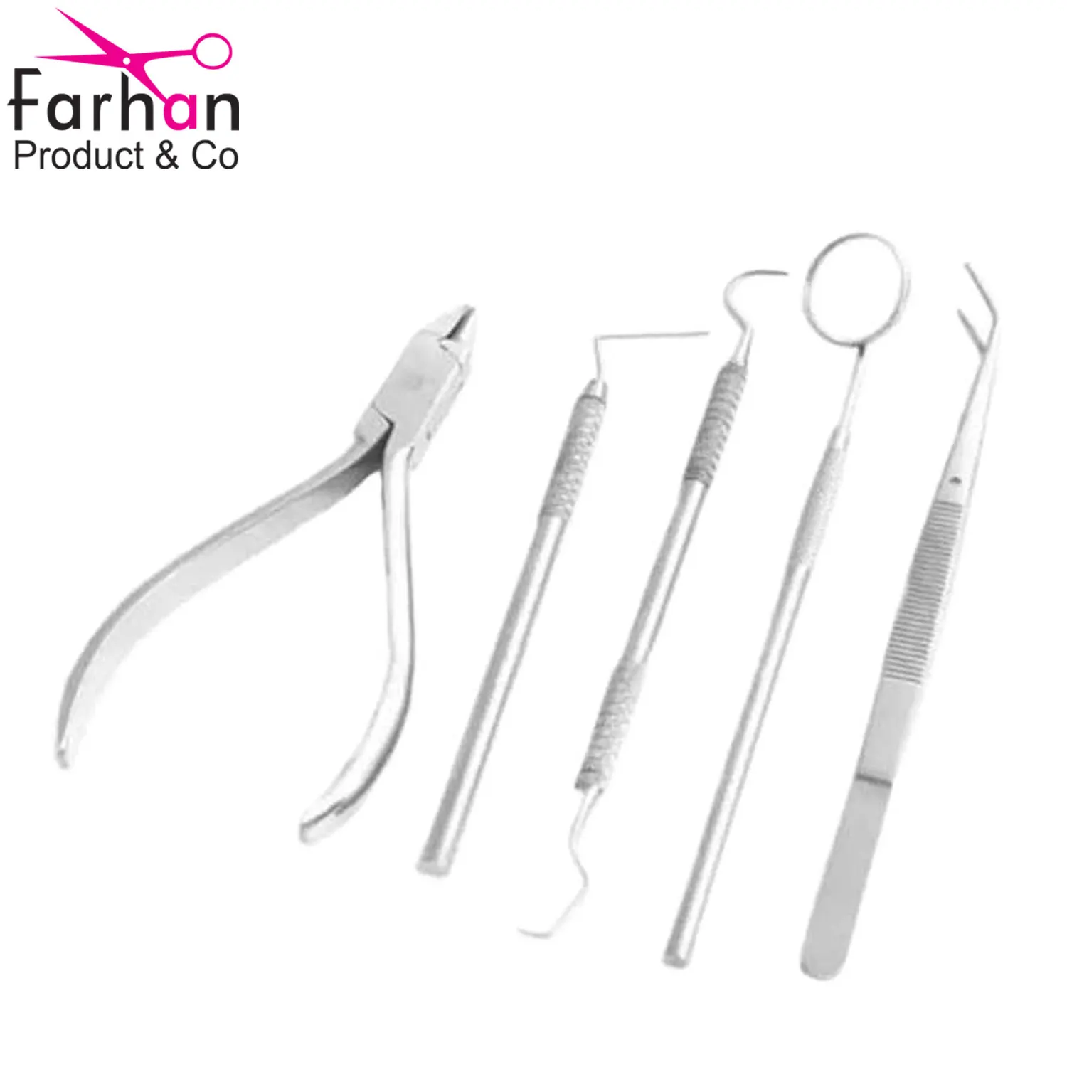 5 Hard Wire Cutter Distal Cutter Bracket Holding Tweezer Dental tweezer Dental Tool