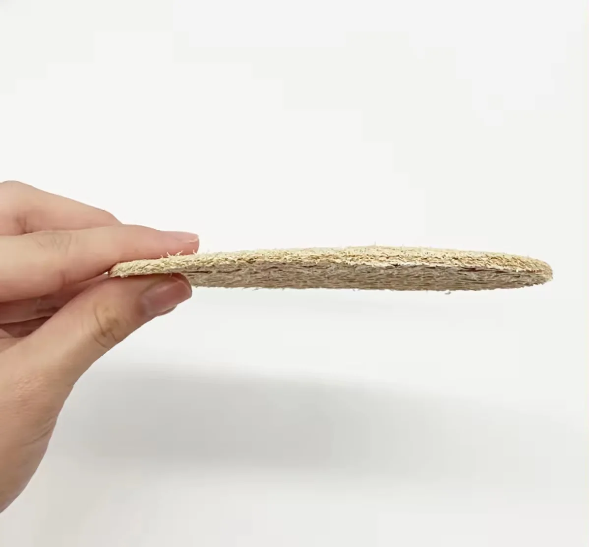 Wholesale 100% Organic Eco-Friendly 8*12 cm Loofah Pad Vegan Spa Bath Shower Body Cleansing Luffa Kitchen Natural Loofah Luffa