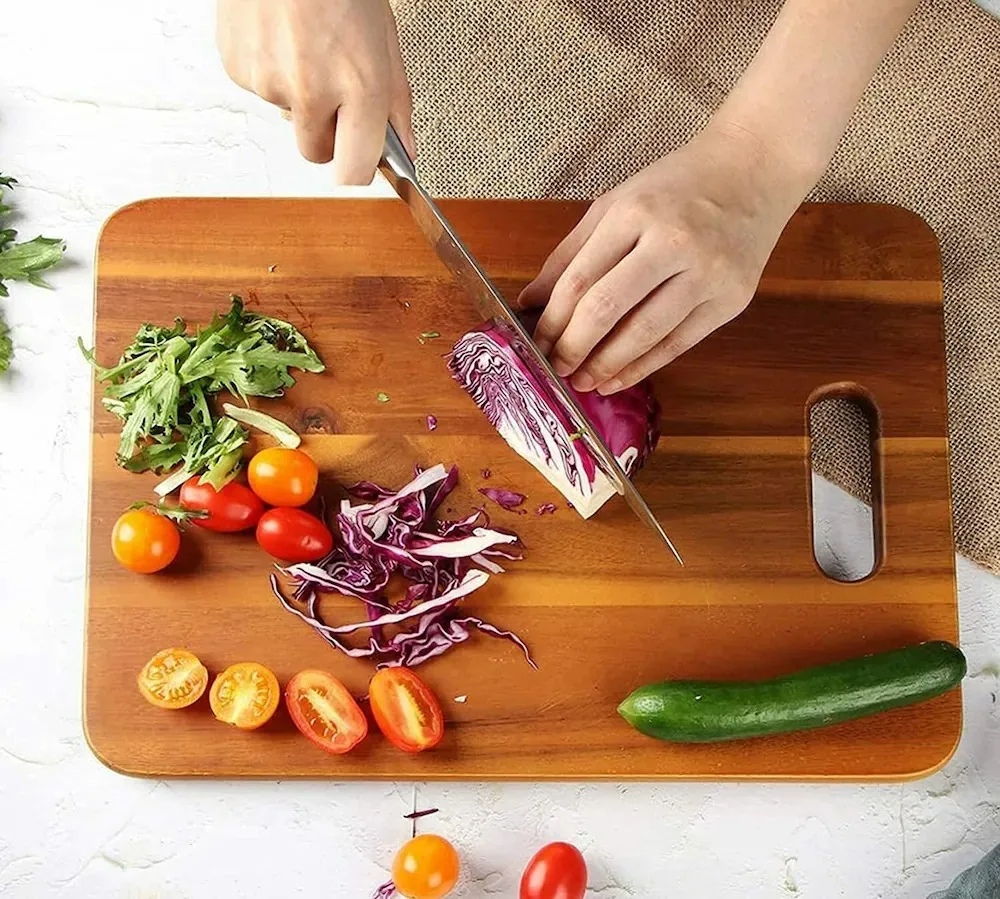 genuine wood Creative Shape Acacia Wood wall mounted outstanding shape Chopping board in Bulk vegetable chopper