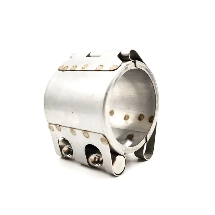 Custom OEM ODM Ductile Iron Single Band Stainless Steel Pipe Fitting Leakage Leak Repair Clamp