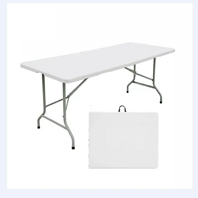 EBUNGE прямоугольный Кейтеринг, Банкетный пластиковый складной стол для барбекю, кемпинга, для пикника
