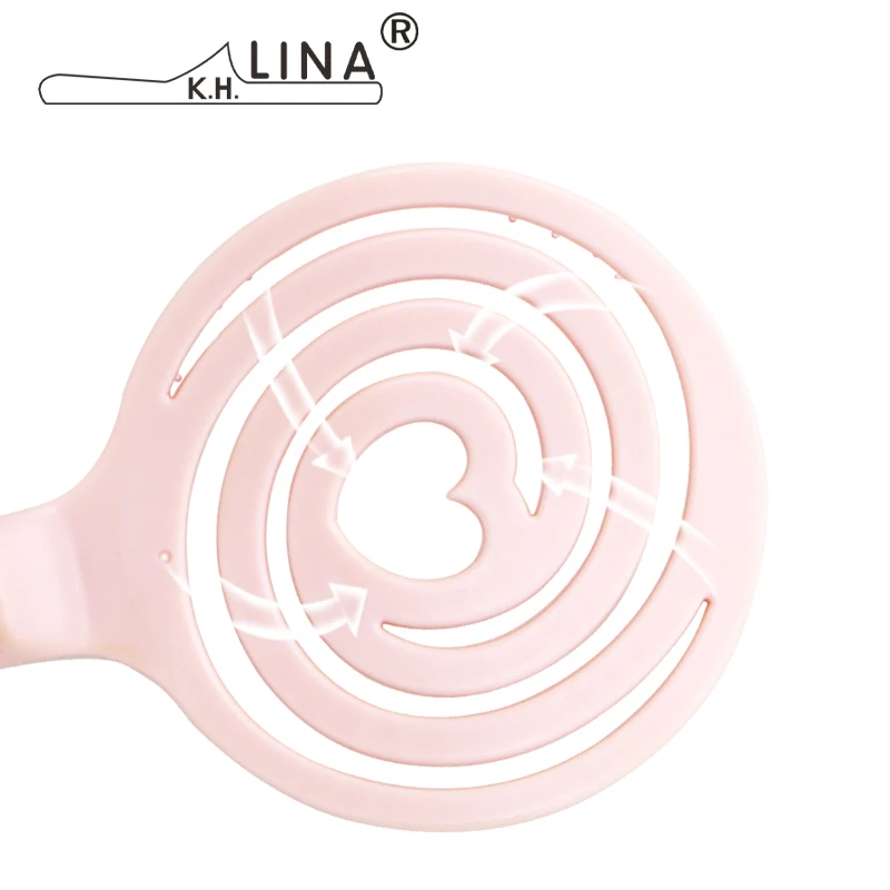 Hair Brush Massage Scalp Brush PVC Nylon Rounded Barber Design Hair  Comb