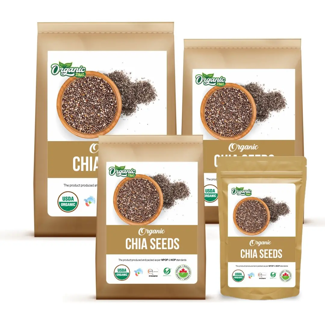 Wholesale Supply 100% Organic Chia seed for Smoothies, Puddings and Salads  | Vegan | Preservative free