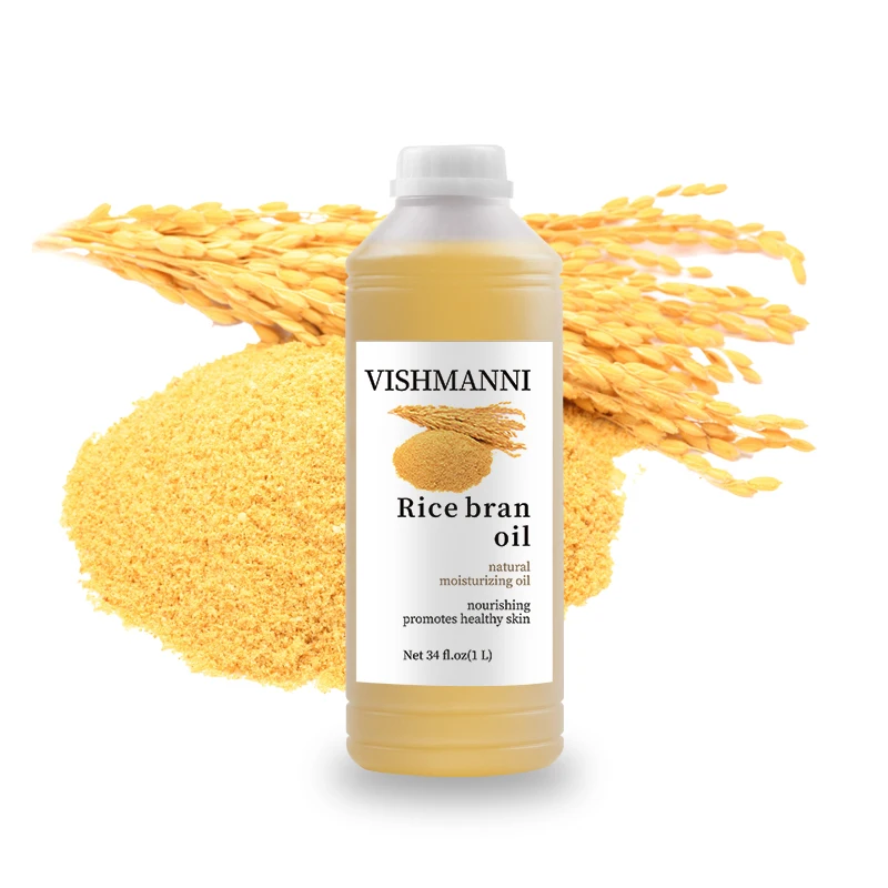 Factory Supply Carrier Oil Vitamin E Oil Rice Bran Oil for Soap Making