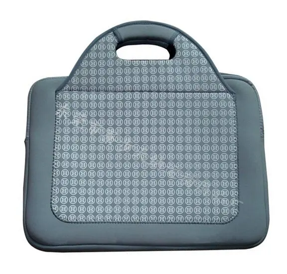 Custom Neoprene Business Laptop Case Briefcase bag Durable Water Resistant Laptop Sleeve Notebook Cover with Handle