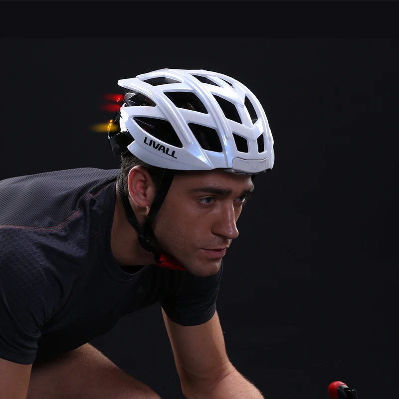 BH60SE neo luz led casco para bicicleta mtb cycling ultra-light one-piece safety cycling bicycle led helmet with direction