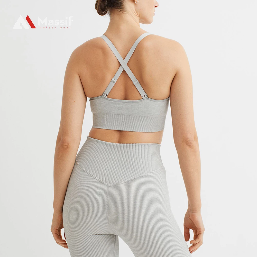 Custom Logo Skinny Fashionable Custom Logo Skinny Fashionable Sports Bra Wholesale Sports Padded Bras  for Sports Bra Who