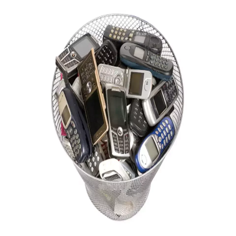 Old Mobile phone scrap from  Lithuania