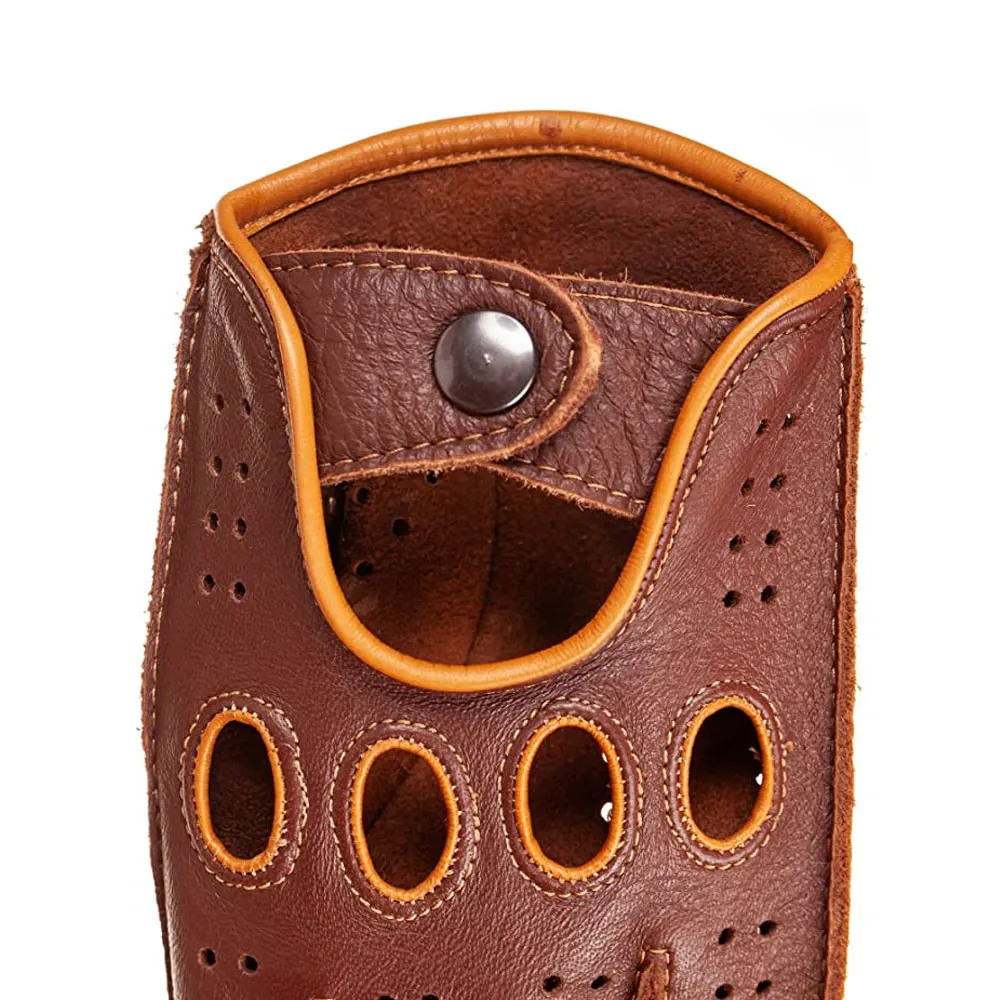 Windproof Leather Gloves Outdoor Driving Fashion Design Gloves Plain Oem Adult Custom Made Color Size Driving Gloves