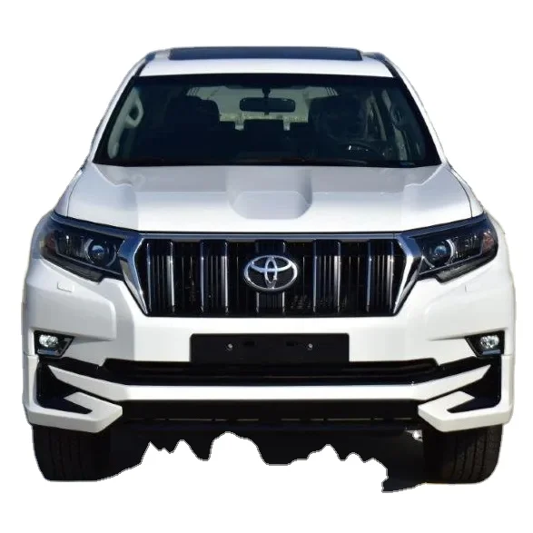 2023 Toyota Prado VX 2.8L Diesel 4WD Automatic 7-Seater SUV Panoramic Sunroof Leather Seats ACC Cruise R18 Aluminum Alloy Used