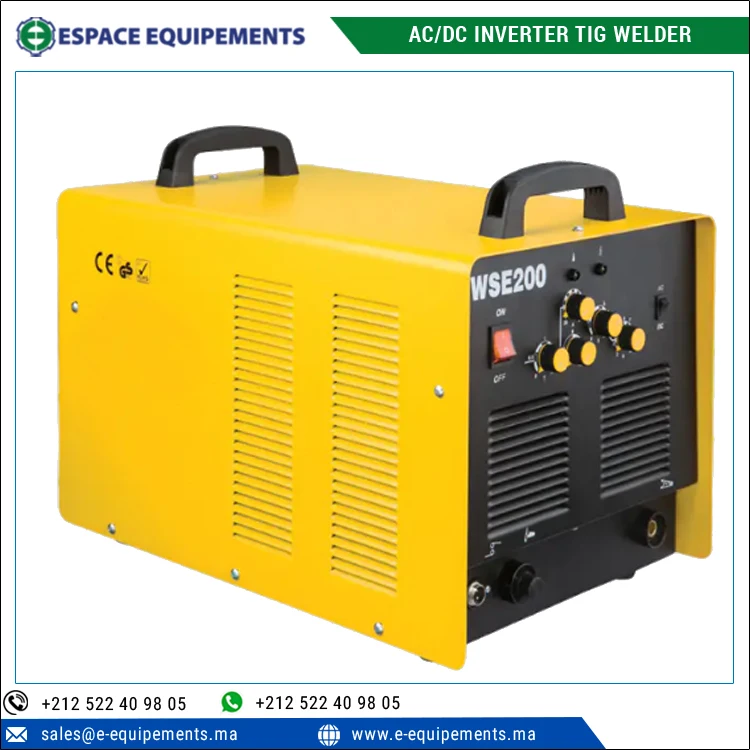 Высококачественный высокопроизводительный сварочный аппарат TIG серии AC/DC инвертор переменного/постоянного тока для сварки алюминиевых материалов