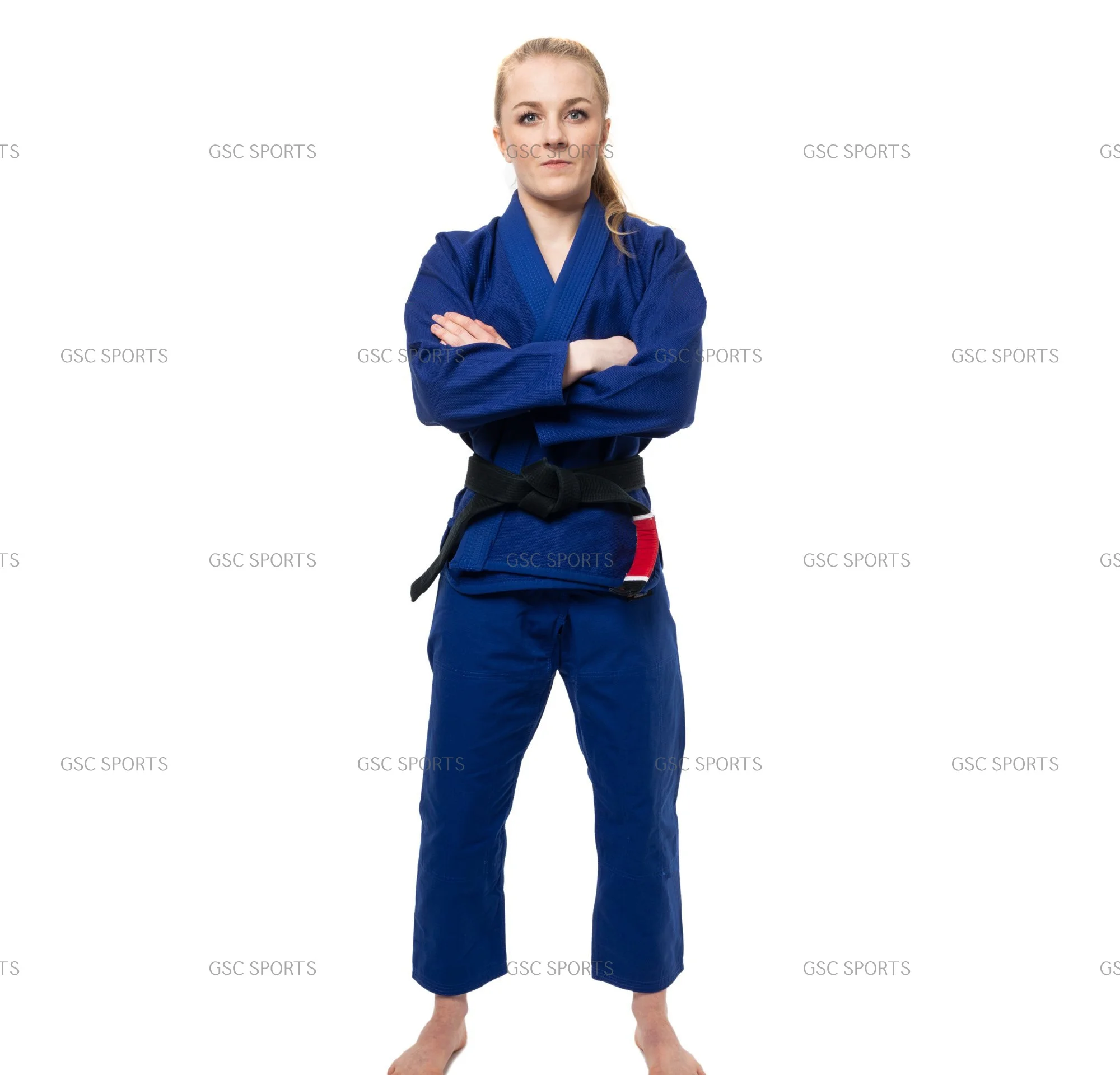 Best Wholesale Price for Custom Made Brazilian Jiu Jitsu Uniforms Heavy Duty Ladies BJJ Gi for Women Karate Practitioners