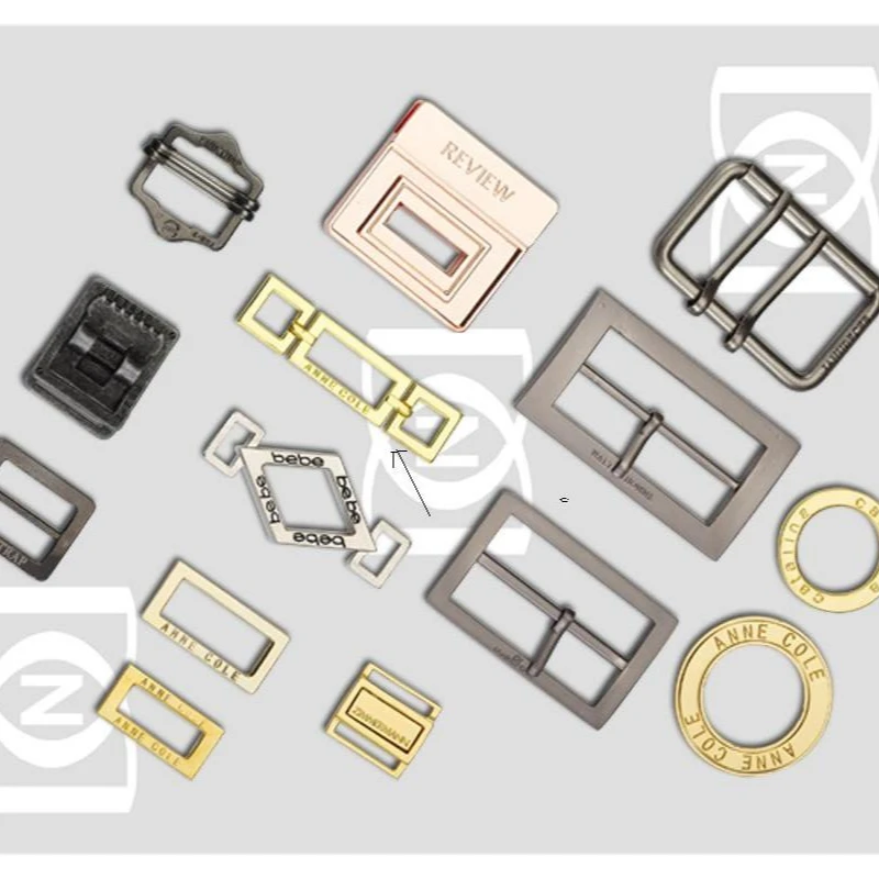 High Quality Pin Belt Buckles Jeans Metal Leather Simple Pin Pu Belt Buckles Metal Buckles For Belt 5CM