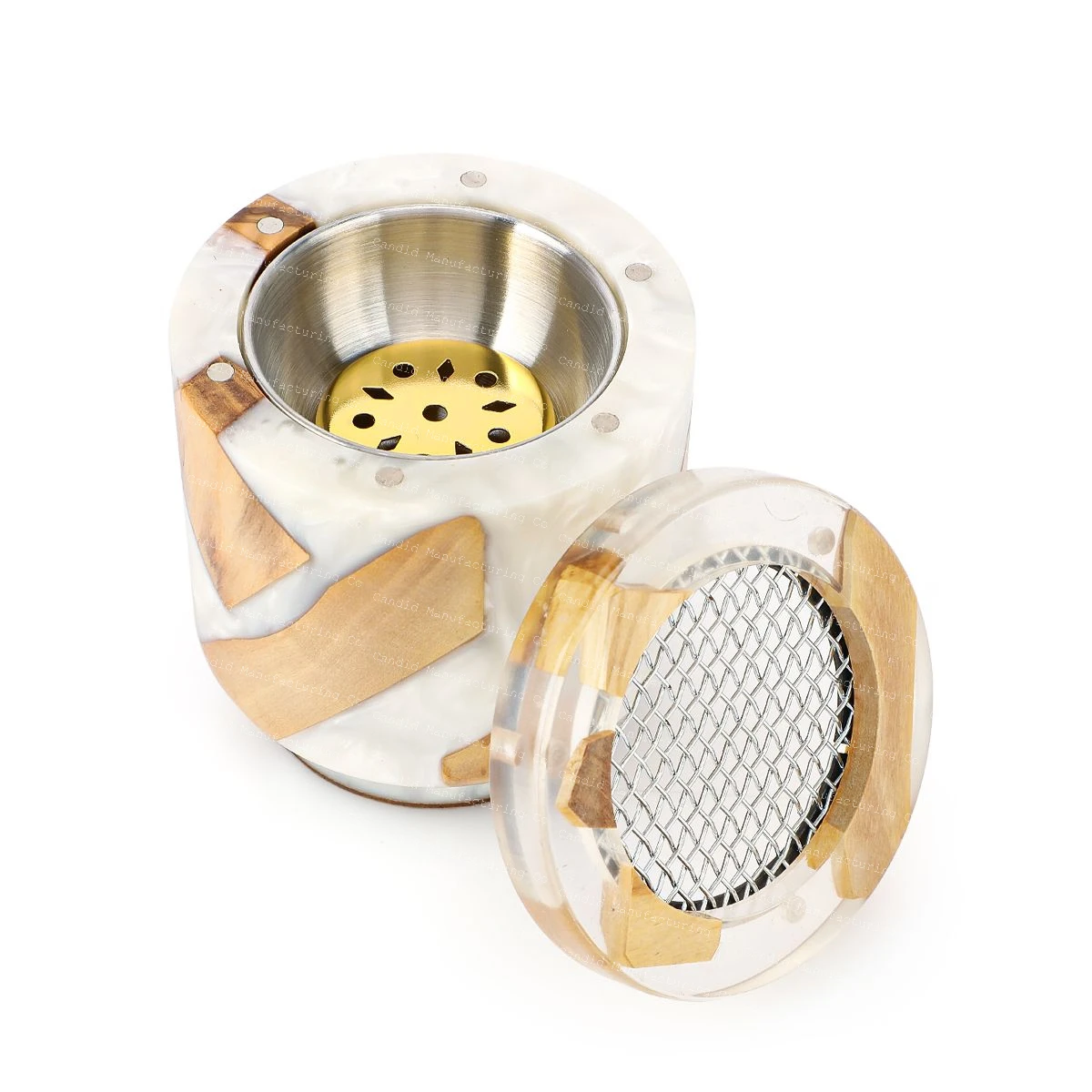 Современная уникальная ароматическая горелка из эпоксидной смолы высокого качества Mubkhara Madkhan ароматизированные семена дерева три масла Ramadan Tea Лаванда бензоин