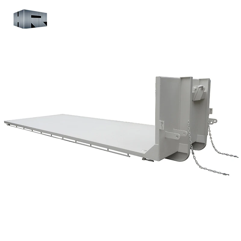 Truck body roll-off flat deck & Rack Bodies hook lift flatbed for sale
