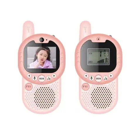 Maxtop Mini Long Ran Walkie Talkie Toy Set 1km 100ft Ran 3km chargeable Kid Walkie Talkie