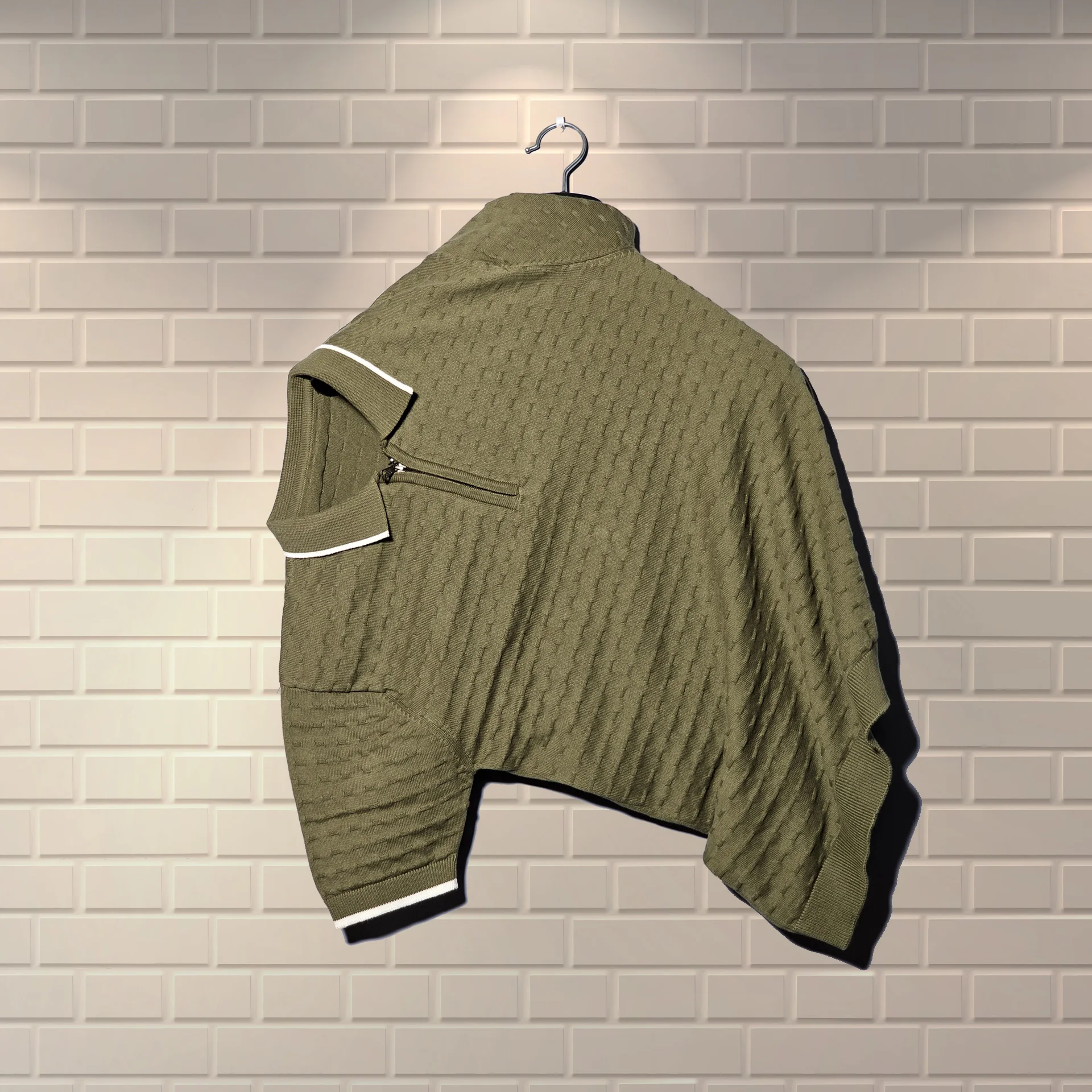 High quality Men Knitwear Shirt High Quality 100% Cotton Knitted Polo Collar Designer Short Sleeved Pullover Sweater Shirt