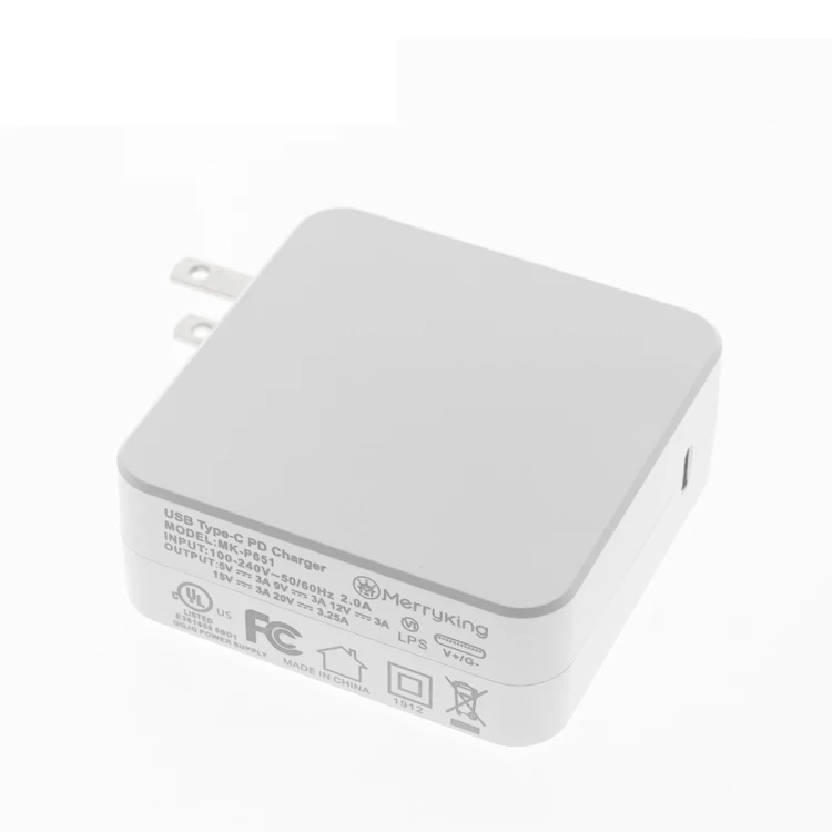 Travel charger Portable US Socket 65w Gan PD Usb Fast Wall Charger Portable Type-c For Macbook For Xiaomi