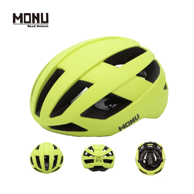 MONU Outdoor Sports Helmet With Density EPS Liner Cycling Bike Bicycle Helmet