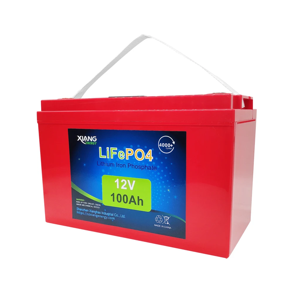 Cycle 6000 IP67 Lithium Ion Battery 12V Lfp 100ah 200ah Lifepo4 Bms 3kw 5kw 10kw CE Lithium Phosphate Battery Cell Xiang Energy