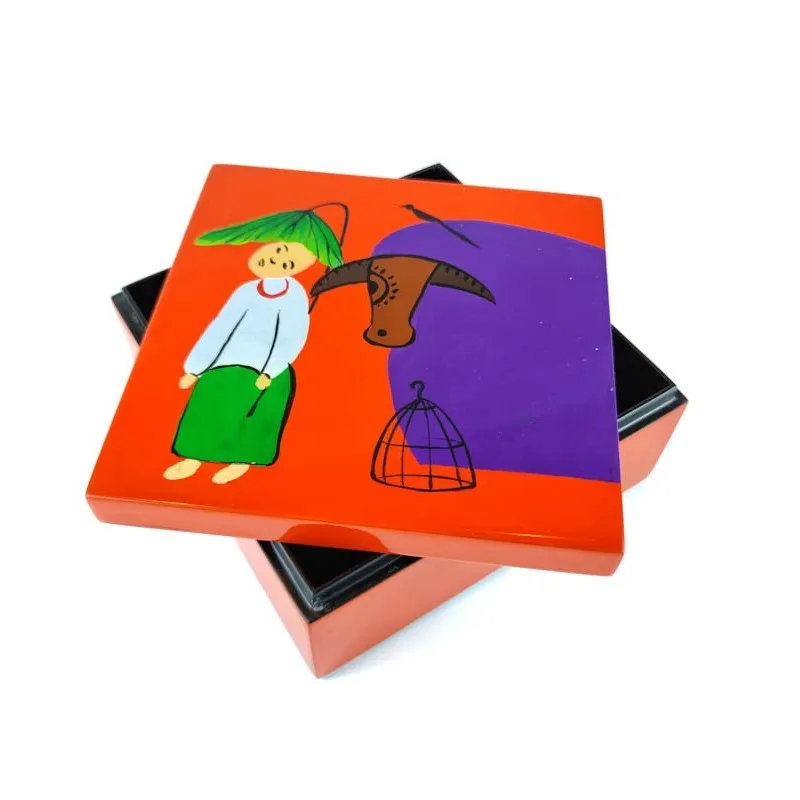 Роскошная Красивая вьетнамская деревянная Подарочная коробка, большой набор для часов, колец, ювелирных изделий, упаковка аксессуаров