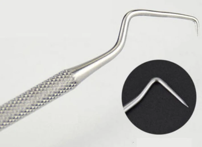 Набор инструментов для чистки полости рта набор из 5 стоматологических зубов ухода за полостью зубочистка зубной зеркальный зонд