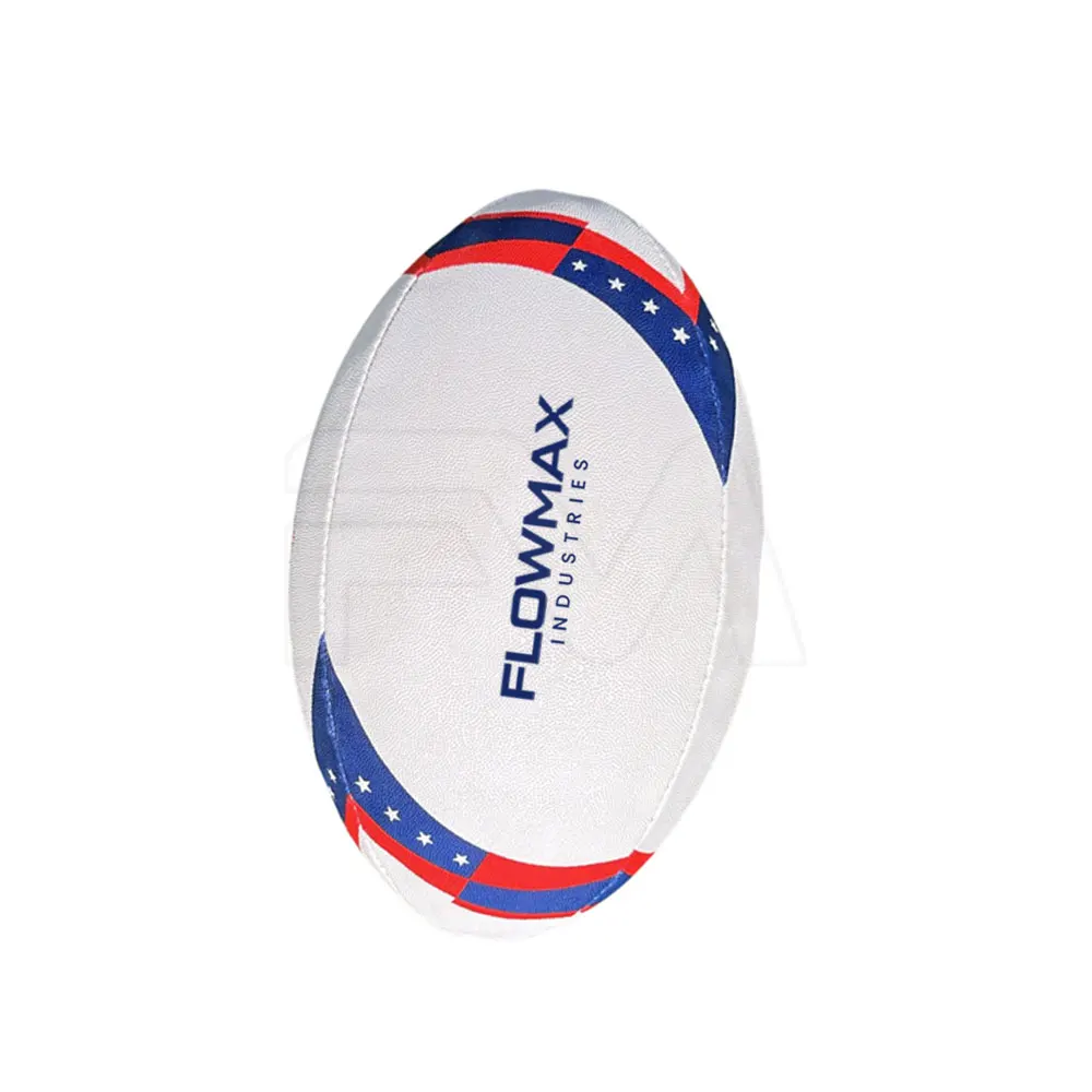 High Manufacturer Custom Color Soft Rugby Ball Factory Direct Supply Leather Made Rugby Ball
