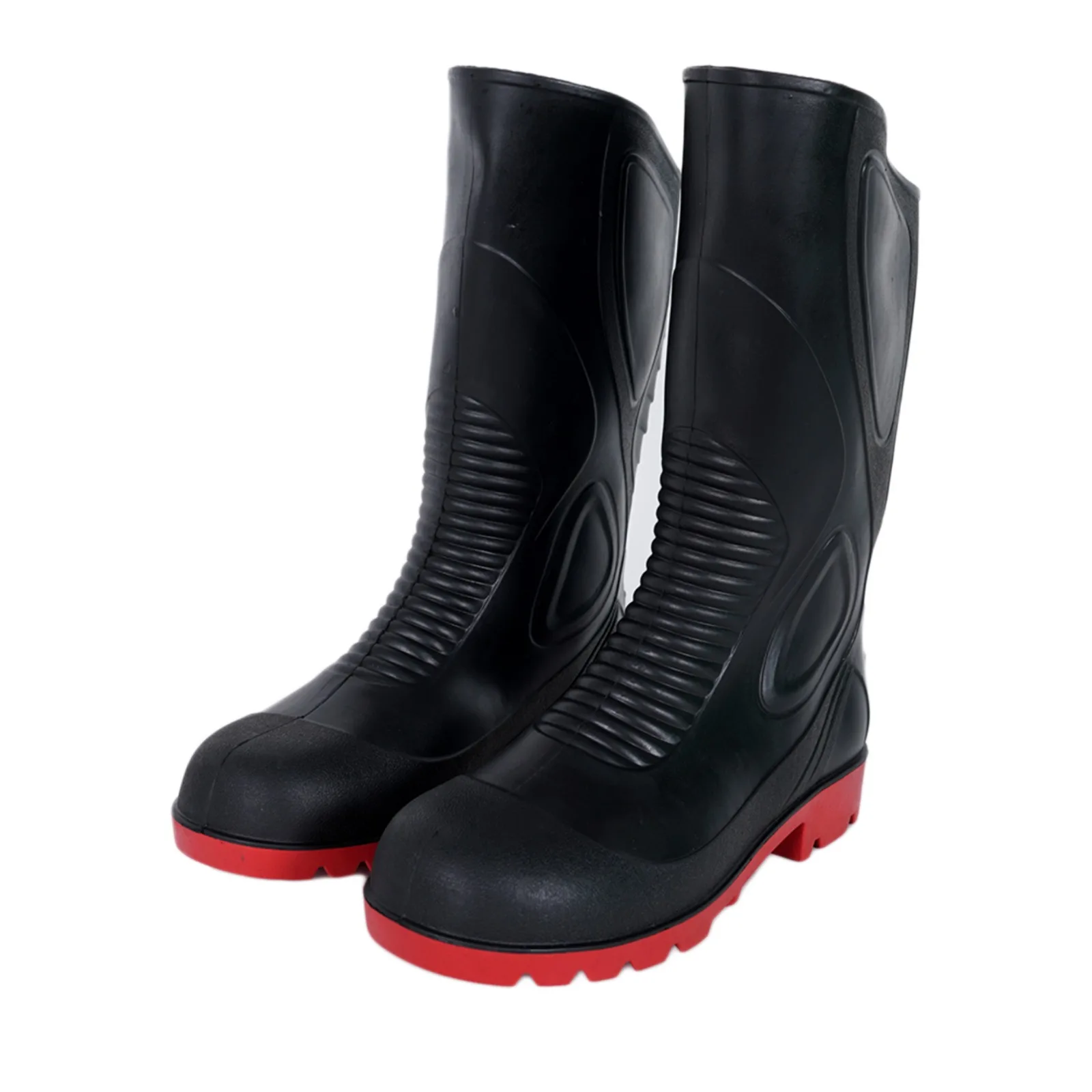 Gumboots или резиновые сапоги, тяжелые для промышленных работ со стальным носком, водонепроницаемые, Высота 13 дюймов 14 дюймов 15 дюймов