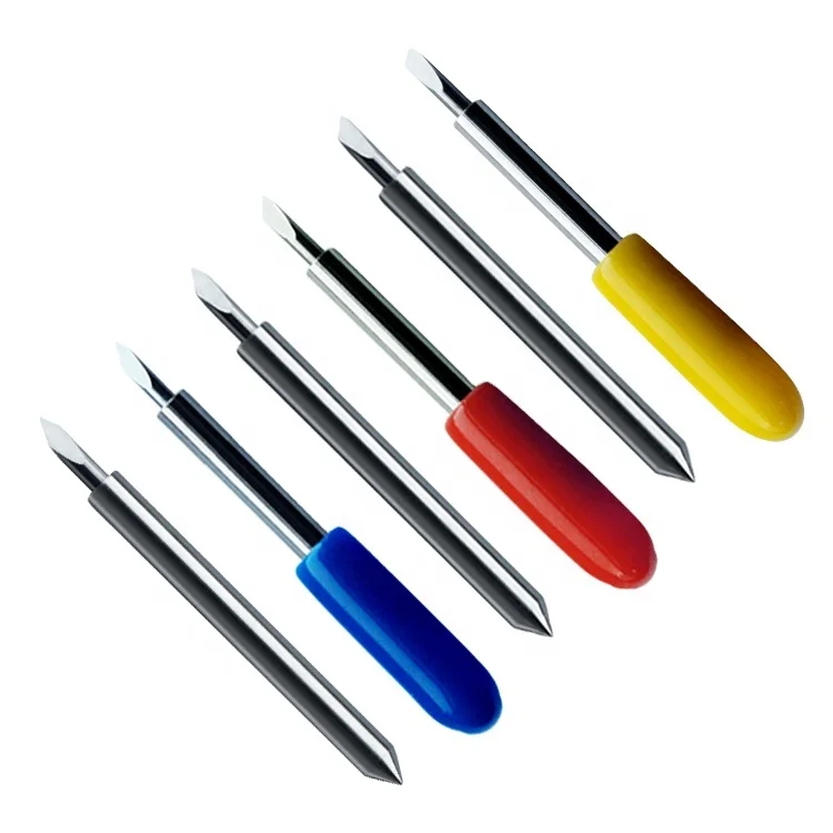 15pcs Cutting Knife Tungsten Steel Roland Plotter Blade with Cutter Blade for Cutting 30/45/60 Degree