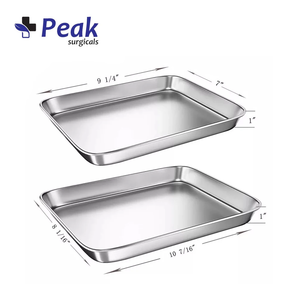 Surgical Instrument Tray With Holloware Dental Medical Bowl kidney Tray In Hospital Use Things Holloware