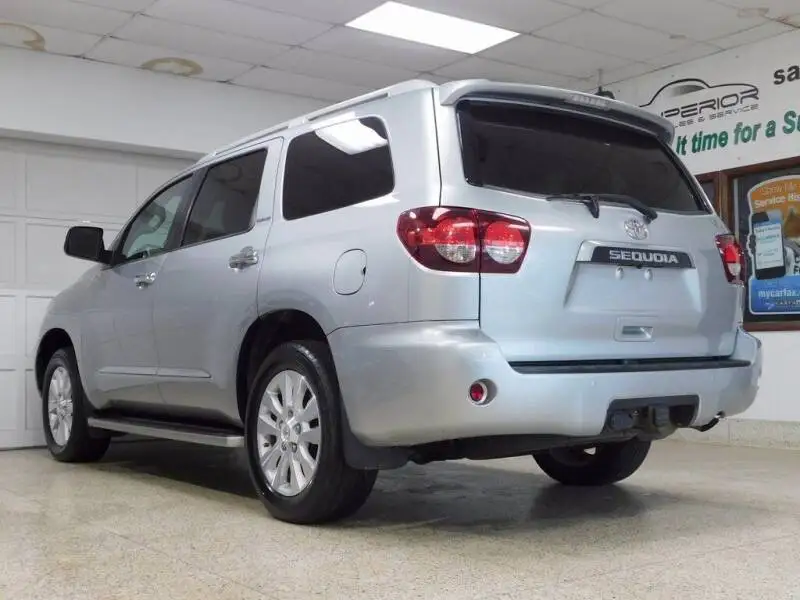 2020 Toyota Sequoia 4x4 Платиновый 4dr внедорожник бензиновый двигатель с турбонаддувом 8 л грузоподъемность левое рулевое управление подержанные автомобили для продажи