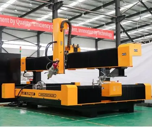 heavy duty automatic stone engraving machine marble granite cutting carving machine with quenching treatment for sale in Vietnam