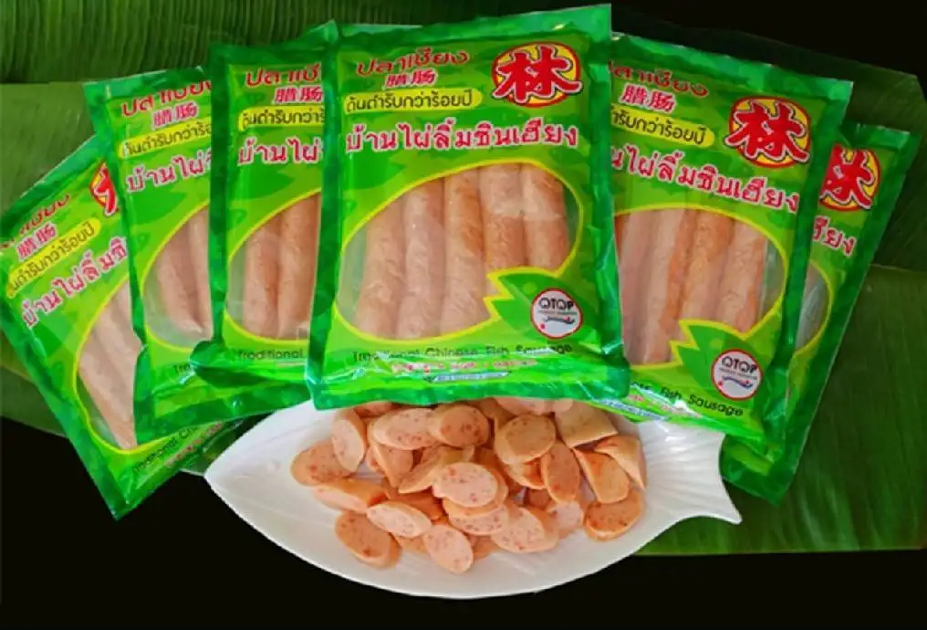 Traditional Chinese Fish Sausage Made from Fish 85% for Many Cooking Foods Premium Products from Thailand