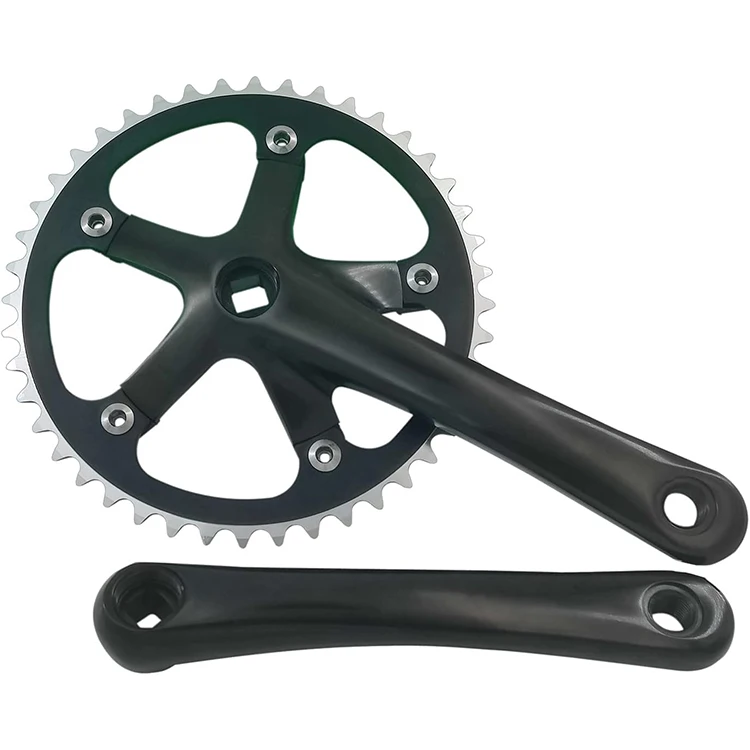 Bicycle Accessories Sprocket 24-34-42T Mountain Bike Crankset Chain Wheel 8-speed Gear 42T Plate Square Hole Crankset