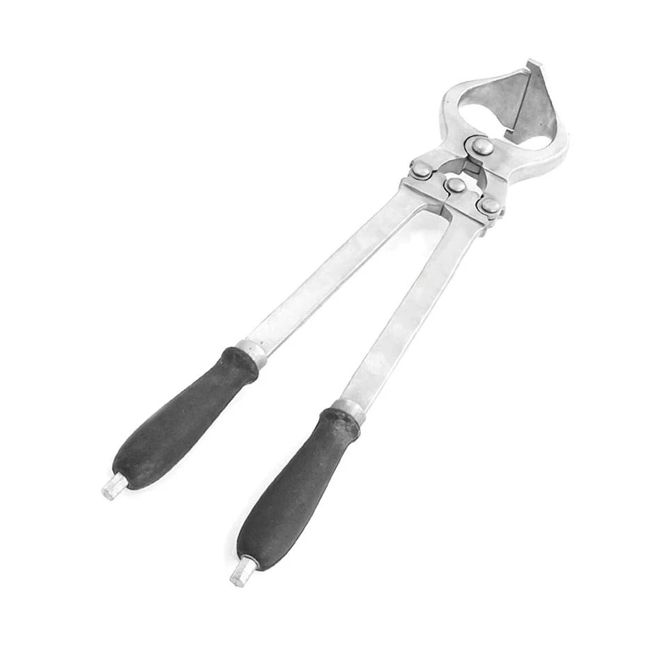 Veterinary instrument The Sheep Tail Docking Clamp Bloodless Castration Pliers Stainless Steel Livestock Forceps