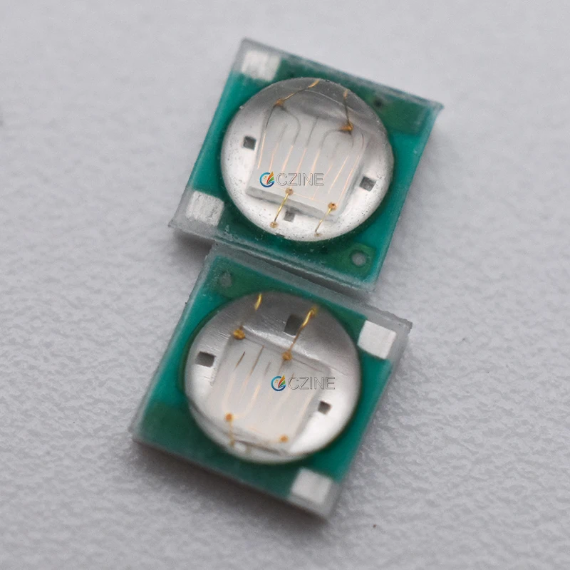 czinelight high Lumen white Red Green Blue Red 550nm 545nm 565nm 570nm 3v Yellow Led Chip 3w 1w high power 3535 smd led