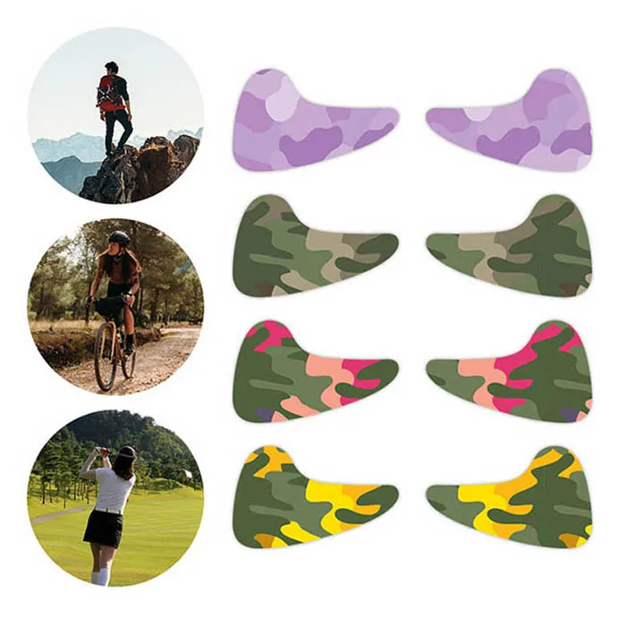 Winter Ski Face Stickers golf Outdoor Riding UV Protection Kinesiology Tape Muscle Patch Antifreeze Face Tape Patch