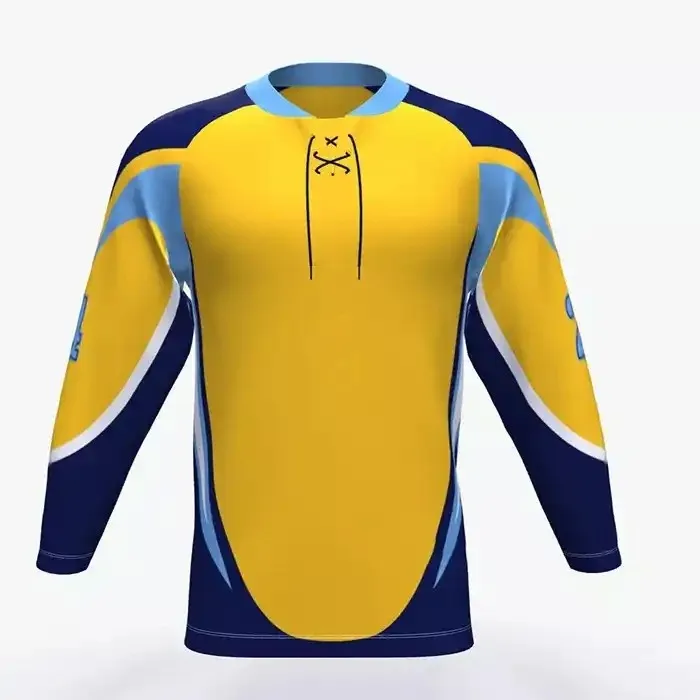 Hot Selling Wholesale OEM Sublimation Ice Hockey Uniform Men Canadian Breathable Sportswear Hockey Uniform