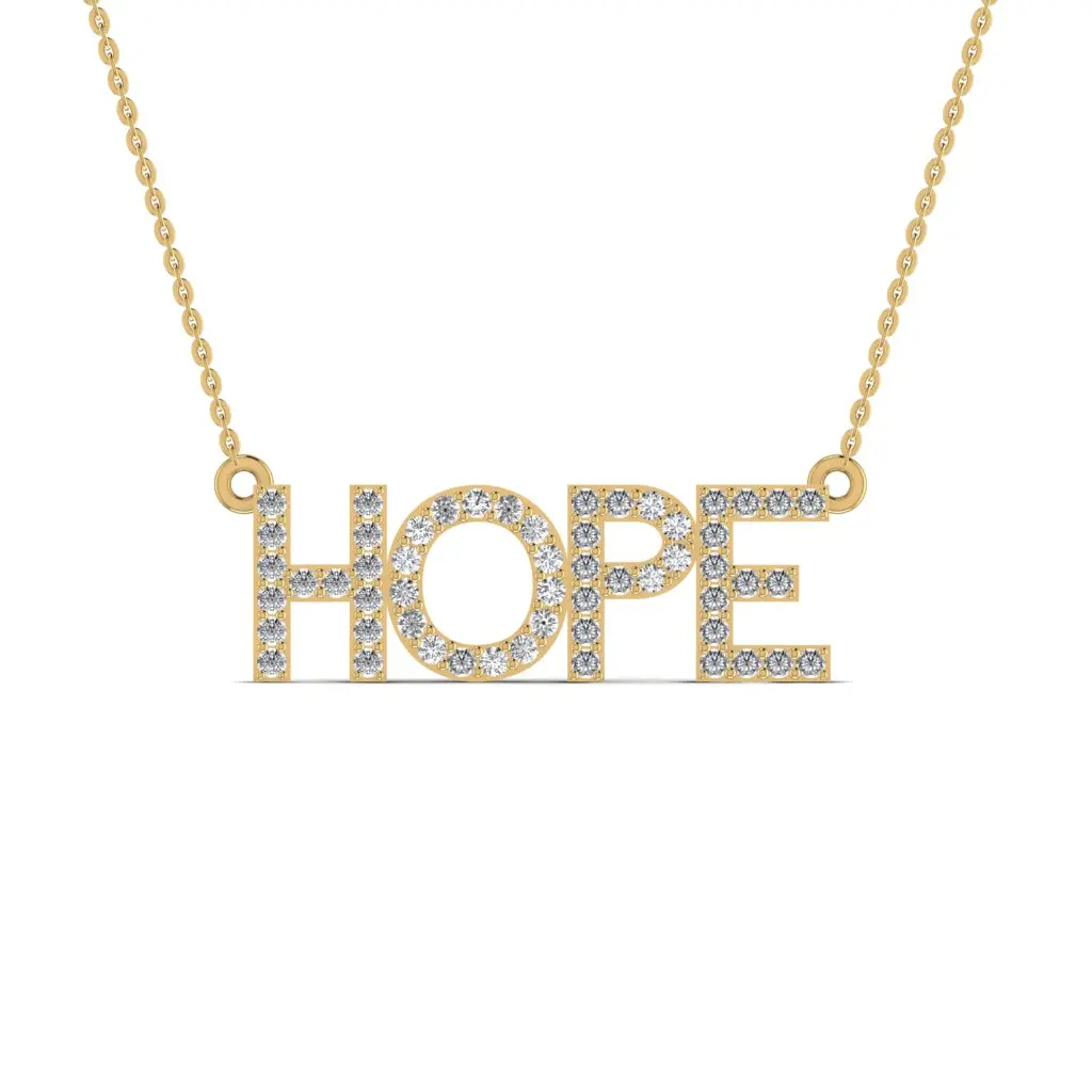 Подвеска «Hope» из натурального бриллианта