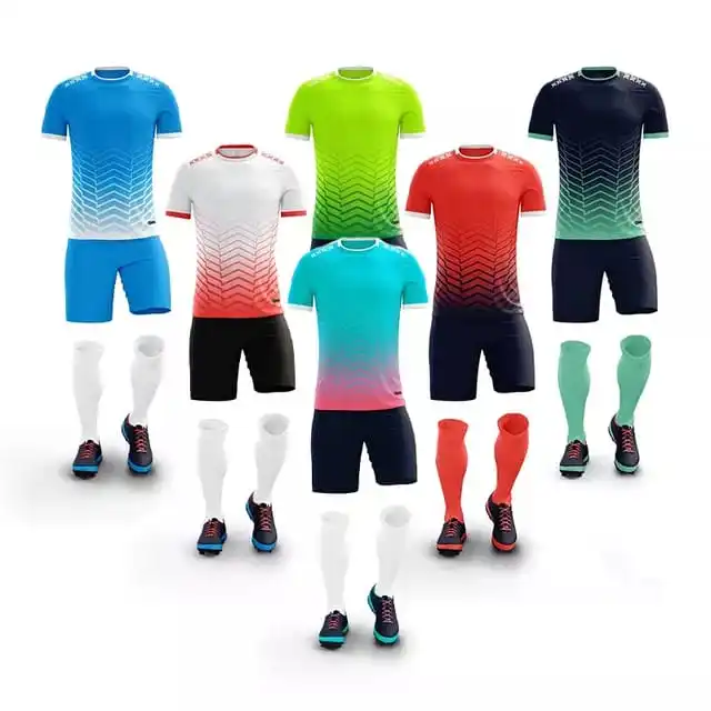 Design Your Own Team Wear Soccer Uniforms Sets