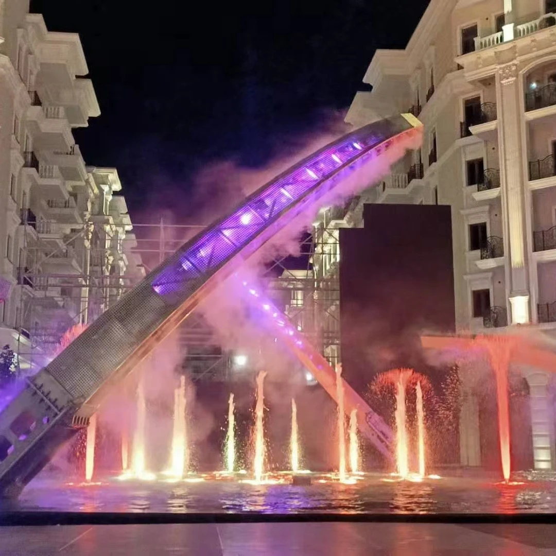 Mechanical Dancing Music Fountain Show for shopping mall- Outside fountain best solution
