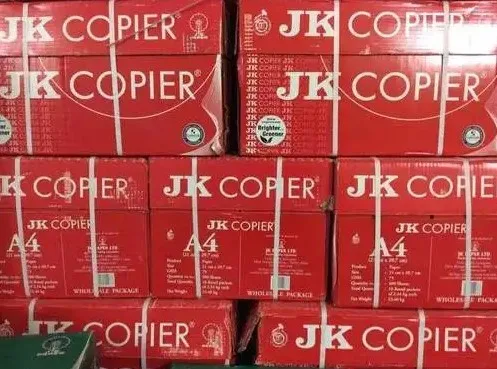 Jk Easy Copier Paper A4 75GSM 70GSM 500 Sheets Per Rim JK copier paper 80gsm 70gsm office paper for sale at factory prices