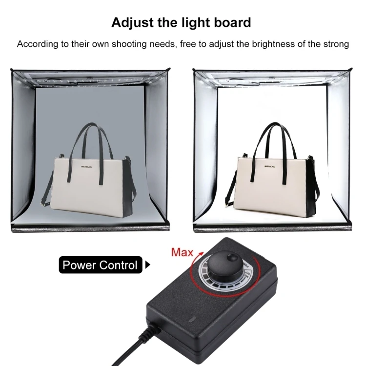 AC 110-240V to DC 12V 2A (US Plug) Constant Current LED Power Supply Power Adapter for 40cm Studio Tent