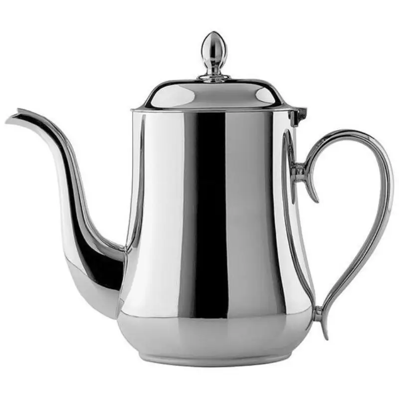 High Quality Stainless Steel Teapot Custom Logo Quality Polished Tea Kettle Coffee Kitchen Accessories Wholesale Metal Saucer