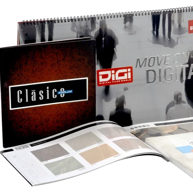 High Quality Brochure Printing luxury corporate brochure printing spiral binding brochure fancy catalog printing